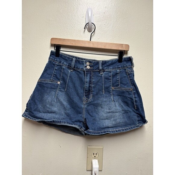 Pants - Rock And Roll High Rise Short W31 Women's Denim Shorts Cowgirl Stretch